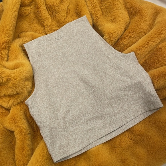 Spacedye Square Neck Cropped Tank - Picture 4 of 5